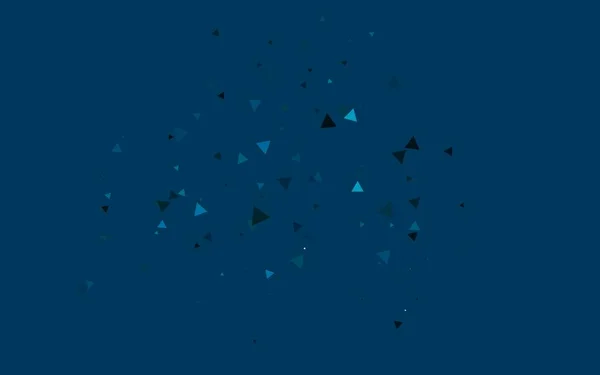 Světlo Blue Vektorové Pozadí Liniemi Trojúhelníky — Stockový vektor
