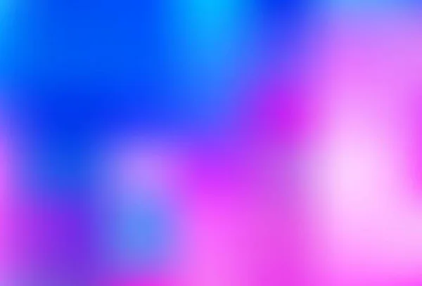 Light Pink Blue Vector Abstract Blurred Background Elegant Bright Illustration — Stockový vektor