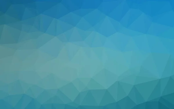 Modèle Mosaïque Triangle Vectoriel Bleu Clair — Image vectorielle