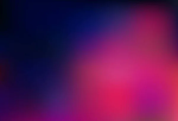 Dark Purple Pink Vector Blurred Colored Background Vague Abstract Illustration — ストックベクタ