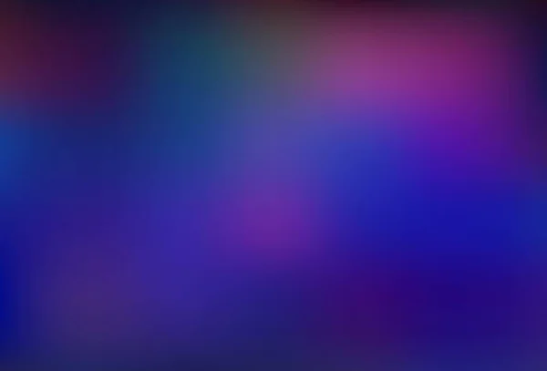 Dark Purple Vector Blurred Shine Abstract Background Colorful Illustration Blurry — Stok Vektör