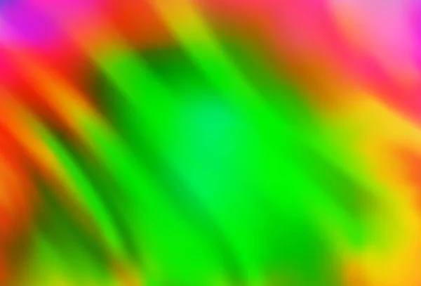 Light Multicolor Rainbow Vector Background Lava Shapes Vague Circumflex Abstract — стоковый вектор