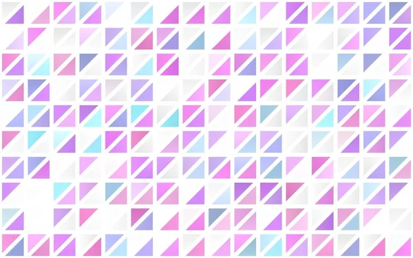 Light Pink Blue Vector Seamless Background Triangles — Wektor stockowy