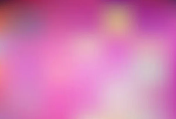 Light Pink Vector Blurred Shine Abstract Background Glitter Abstract Illustration — Stok Vektör
