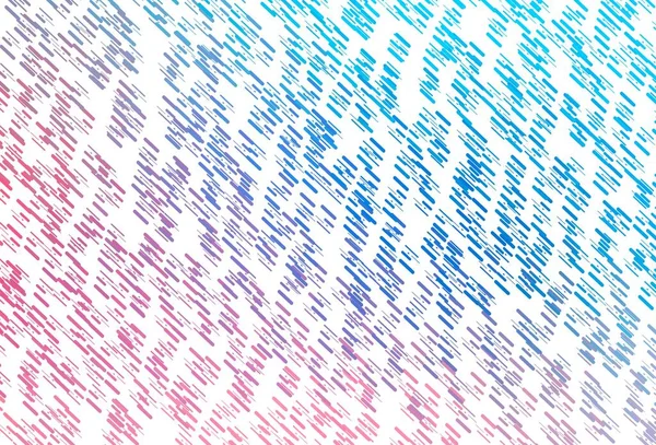 Light Blue Red Vector Backdrop Long Lines Glitter Abstract Illustration — Stockový vektor