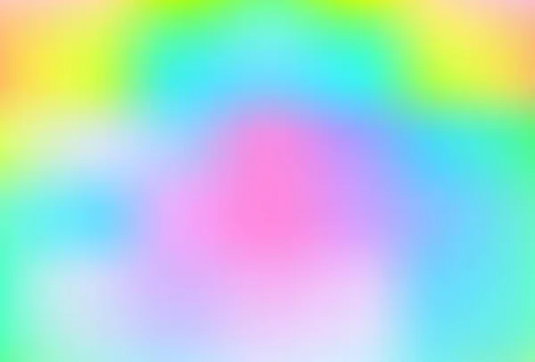 Light Multicolor Rainbow Vector Abstract Blurred Background Colorful Illustration Abstract — Stockvector