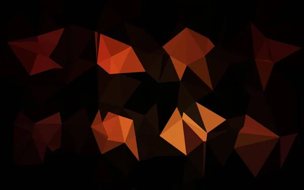 Vecteur Rouge Foncé Motif Triangle Flou — Image vectorielle