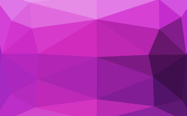 Açık Pembe, Mavi vektör soyut çokgen dokusu.