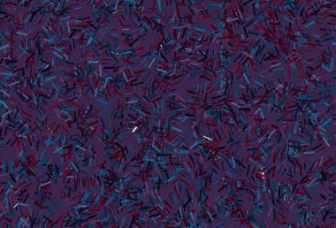 Renkli çizgileri olan koyu kırmızı vektör dokusu. Soyut şablondaki çizgilerle dekoratif parlak çizimler. İş broşürleri, broşürler için desen.