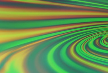 Light Green vector background with lava shapes. An elegant bright illustration with gradient. The elegant pattern for brand book.