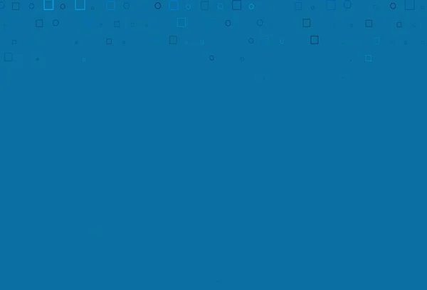 Light Blue Vector Background Circles Rectangles Decorative Design Abstract Style — Stockový vektor