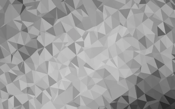 Light Silver Gray Vector Polygon Abstract Layout — Stock Vector