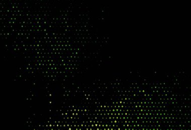 Dark green vector texture with playing cards. Glitter abstract sketch with isolated symbols of playing cards. Smart design for your business advert of casinos.