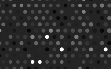 Açık Gümüş, küreli gri vektör deseni.