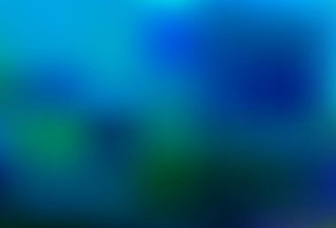 Işık Mavisi vektör bokeh şablonu. Zarif bir tasarıma sahip soyut bir çizim. Herhangi bir marka kitabı için şablon.