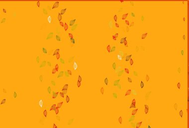 Light Green, Red vector sketch texture. Pattern with gradient colorful leaves in natural style. Pattern for brand book.