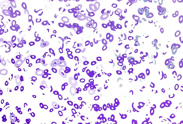 보라색 배경에 거품이 있습니다 추상적 빗방울로 그린다 아름다운 사이트를 — 스톡 벡터