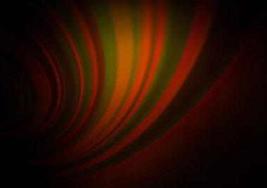 Koyu sarı, turuncu vektör modern bokeh deseni.