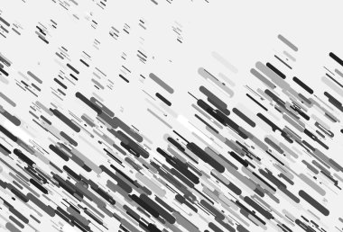 Açık Gümüş, gri arka plan ve uzun çizgiler. Soyut şablondaki çizgilerle dekoratif parlak çizimler. Reklamlar, posterler, afişler için desen.