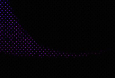 Dark purple vector cover with symbols of gamble. Illustration with set of hearts, spades, clubs, diamonds. Pattern for booklets, leaflets of gambling houses.