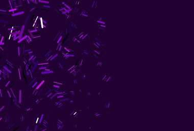 Açık Pembe, tekrarlanan çubuklu mavi vektör şablonu. Bulanık arkaplanda gradyanı olan çizgiler. TV reklamları için arkaplan.