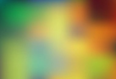 Light Green, Red vector bokeh template. Creative illustration in halftone style with gradient. Brand new template for your design.