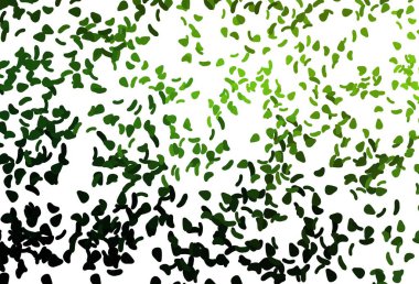 Karmaşık şekilli açık turuncu vektör deseni. Modern tarzda değişen renkli kaotik formlar. İşiniz için en iyi akıllı tasarım.