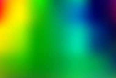 Light Multicolor, Rainbow vector blurred bright template. A completely new color illustration in a bokeh style. Template for cell phones.