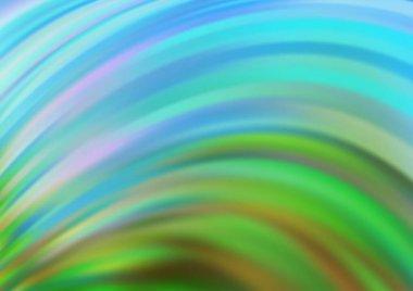 Açık Mavi, kabarcık şekilli yeşil vektör şablonu.