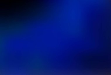 Koyu mavi vektör parlak deseni bulanıklaştırdı. Yaratıcı illüstrasyon, yarım tonlu ve eğimli. İş tasarımınız için yepyeni bir tarz.