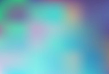 Light BLUE vector blurred and colored background. An elegant bright illustration with gradient. Template for any brand book.