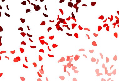 Light Red vector texture with random forms. Simple colorful illustration with abstract gradient shapes. Modern design for your business card.