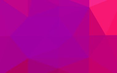 Açık Mor, Pembe vektör bulanık üçgen şablonu.