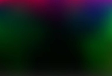 Dark Multicolor, Rainbow vector abstract bright template. Colorful abstract illustration with gradient. Best blurred design for your business.