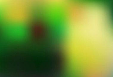 Dark Green, Yellow vector abstract bright template. A completely new color illustration in a bokeh style. Design for your web site.