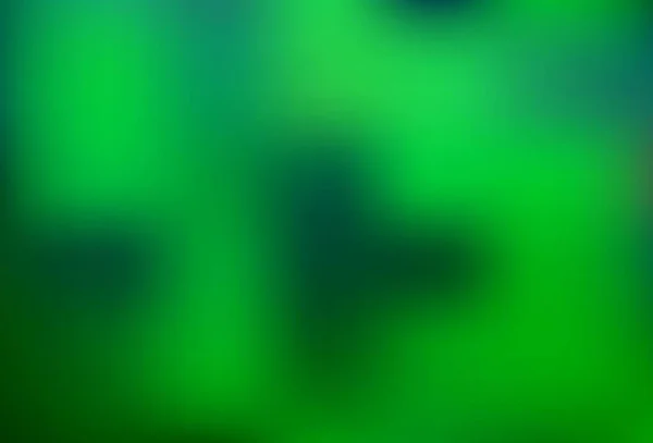 Light Green Vector Blurred Shine Abstract Background Elegant Bright Illustration — Stock Vector