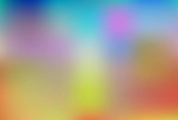Light Blue Yellow Vector Blurred Shine Abstract Background Colorful Abstract — Stockový vektor
