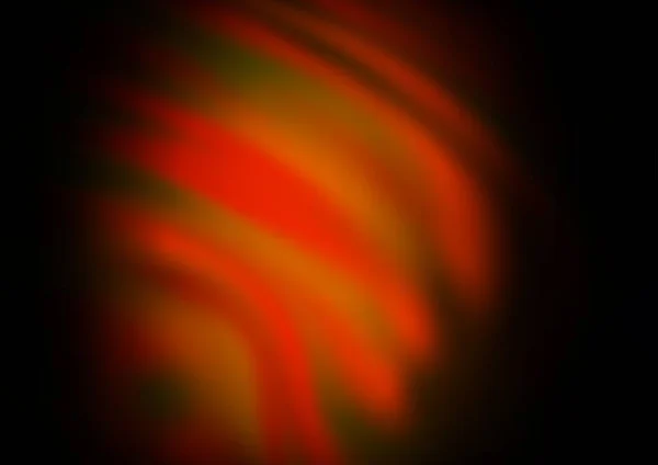 Donkergeel Oranje Vector Abstract Wazig Sjabloon — Stockvector