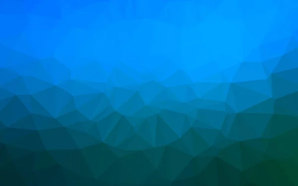 Light Blue Vector Triangle Mosaic Template — Stock Vector