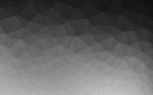 Argent Clair Motif Triangulaire Brillant Vecteur Gris — Image vectorielle