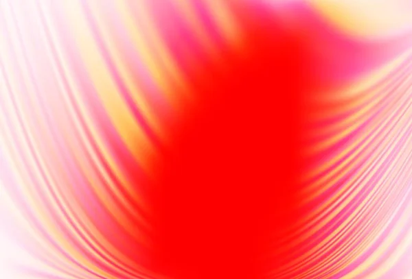 Light Red Vector Background Bent Ribbons Blurred Geometric Sample Gradient — Vetor de Stock