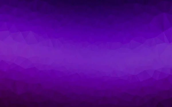 Dark Purple Vector Shining Hexagonal Pattern — Vettoriale Stock