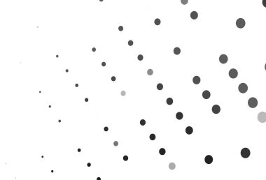 Açık gümüş, diskleri olan gri vektör dokusu. Soyut arka planda bulanık kabarcıklar ve renkli gradyan. Marka kitabın için tamamen yeni bir şablon.