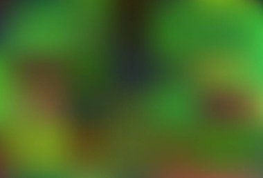 Açık yeşil vektör soyut şablonu bulanıklaştırılmış. Bulanık ve gradyan renkte renkli çizimler. İş tasarımınız için yepyeni bir tarz.