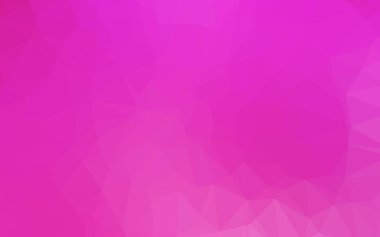 Açık Pembe vektör üçgen desen.