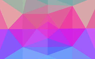 Işık Çokrenkli, Gökkuşağı vektörü soyut mozaik desen.