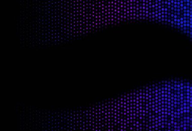 Koyu mavi, küreli kırmızı vektör deseni. Parlak renkli soyut çemberlerin olduğu bir resim. İş reklamları için tasarım.