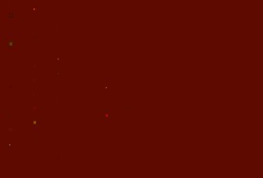 Açık yeşil, kare biçiminde kırmızı vektör şablonu. Dikdörtgen şekilli soyut çizimler. Cep telefonları için arka plan.