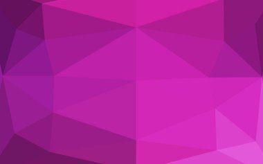 Açık Pembe vektör soyut çokgen dokusu.