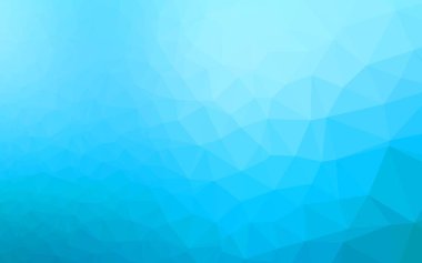 Hafif Mavili vektör bulanık üçgen deseni.